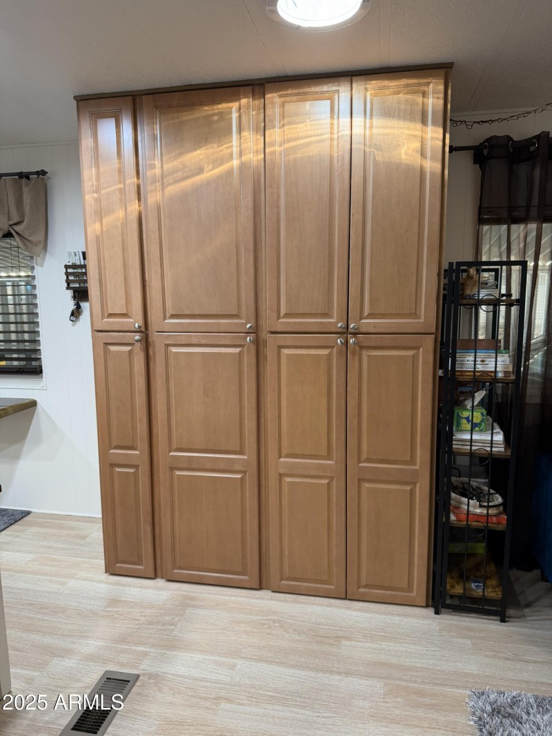 extra cupboards with roll out shelves