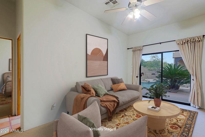 Casita Living Room Staged