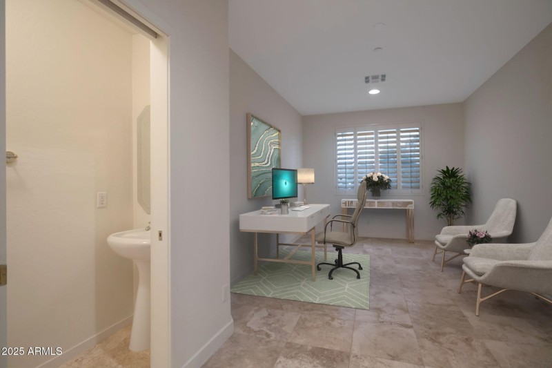 Virtually Staged Den/Activity Room!