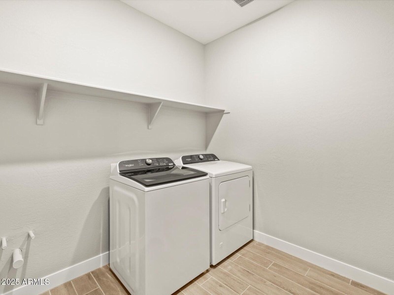 Included Washer & Dryer