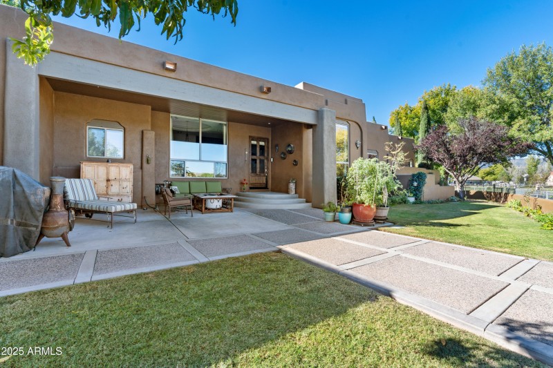 Main House Front Patio