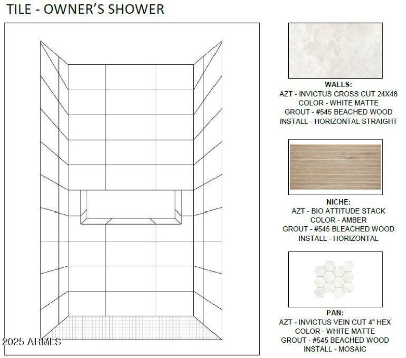 Tile Owners Shower