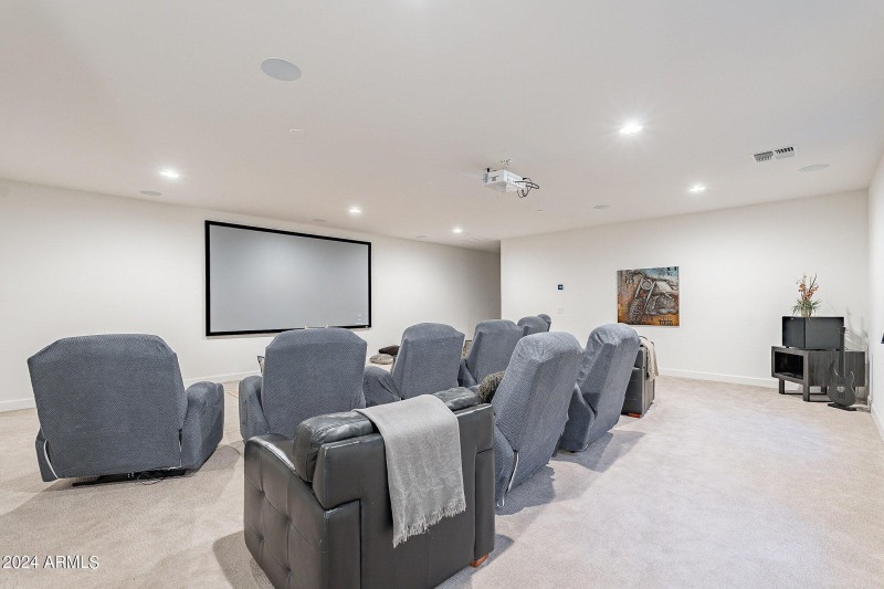 Theater Room Basement