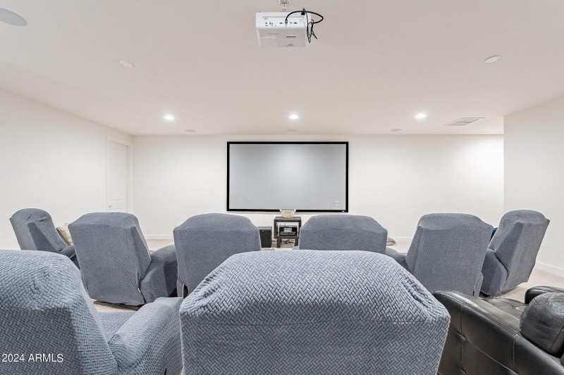 Theater Room Basement