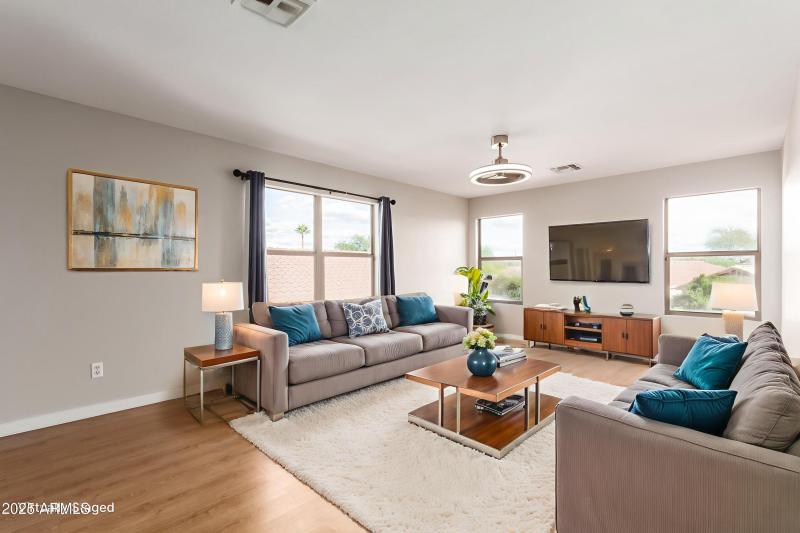 Virtually Staged Loft