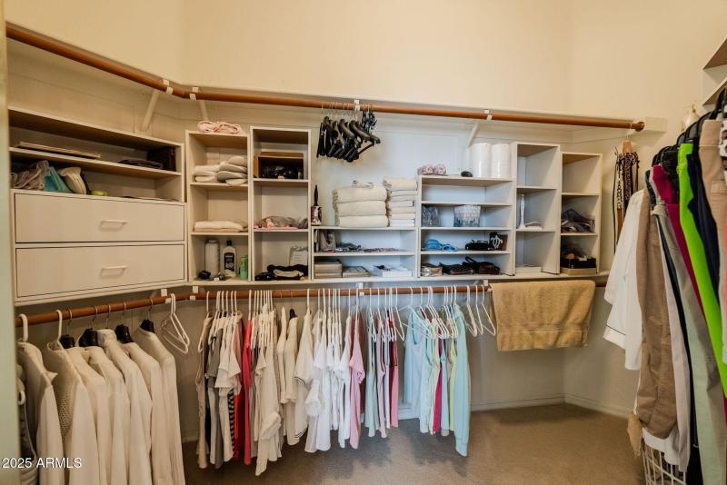 Large walk-in closet