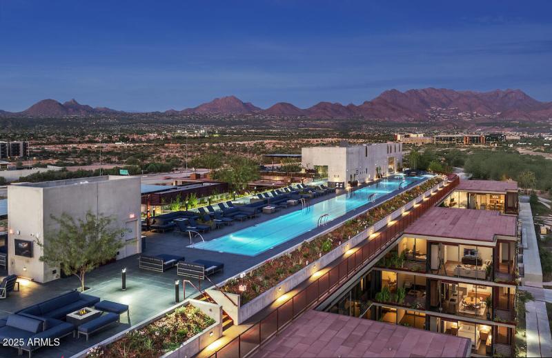 40 Sky Deck Pool with McDowell Mountains