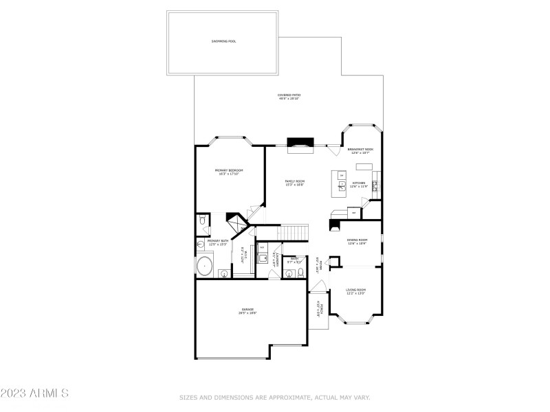 Floor Plan Mail Level