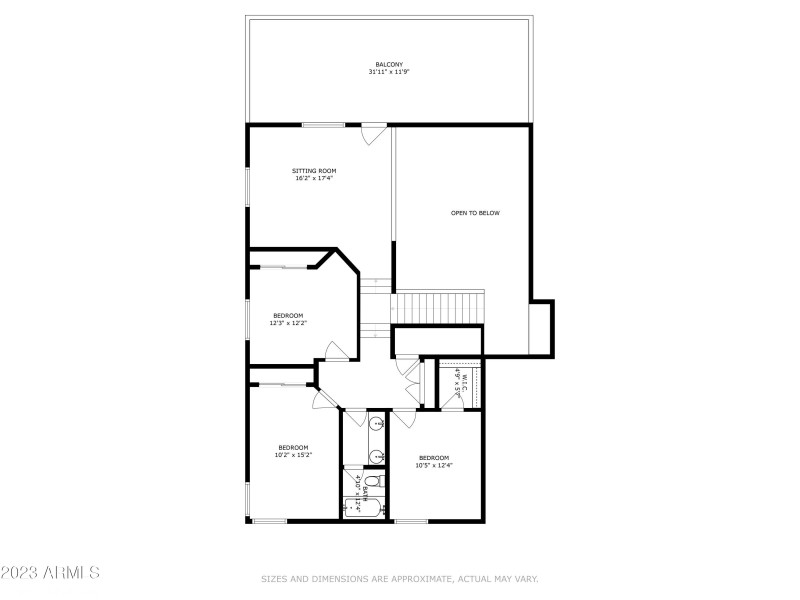 Floor Plan 2nd Level