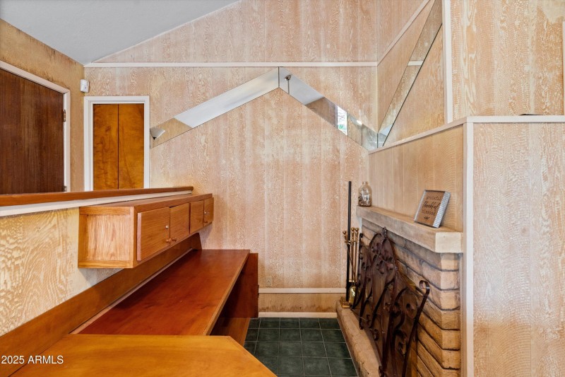 Built-in office or be creative..bar?