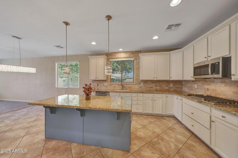 Island with Extra Cabinet Storage