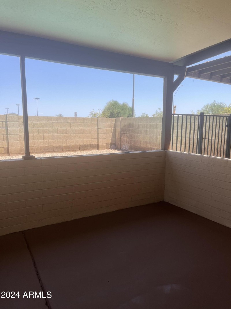 Covered Patio off of Primary