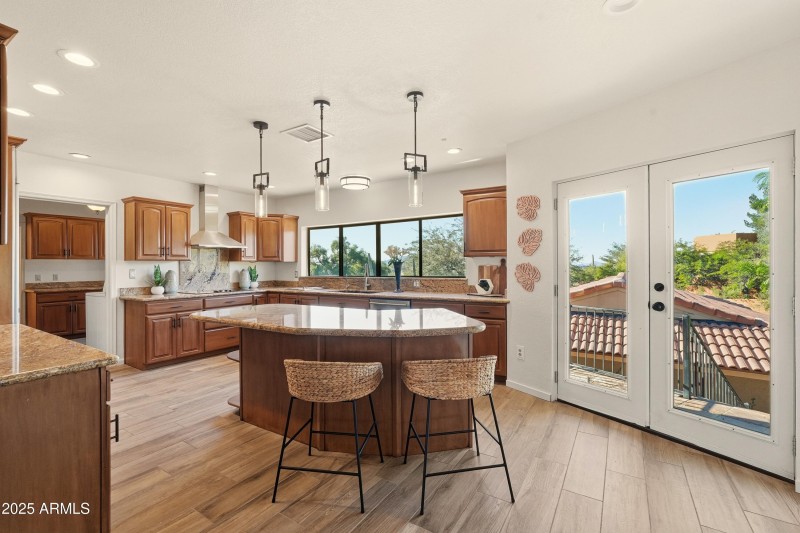 Kitchen sink with views!