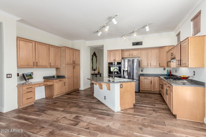 Chef’s Kitchen with Island