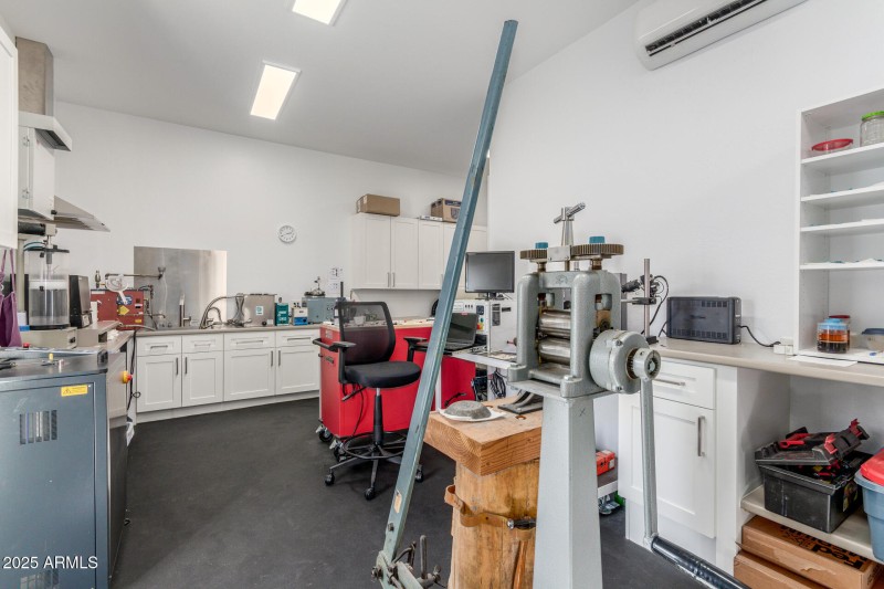 Professional Equipment Workspace