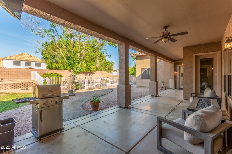 Oversized Covered Patio