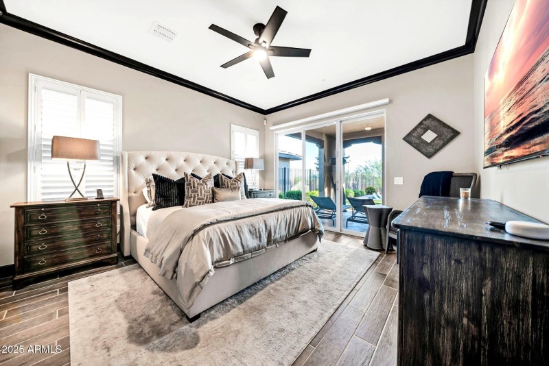 Upgraded Sliding Doors to Patio