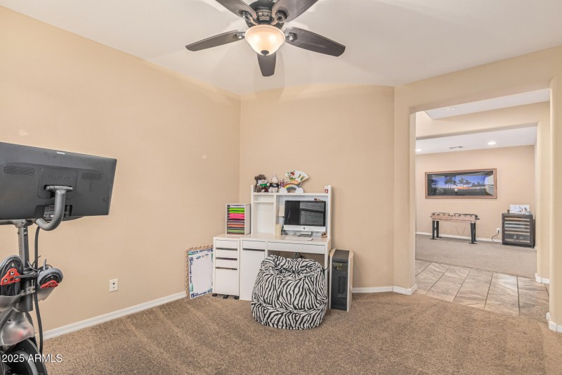 downstairs bonus/office/den