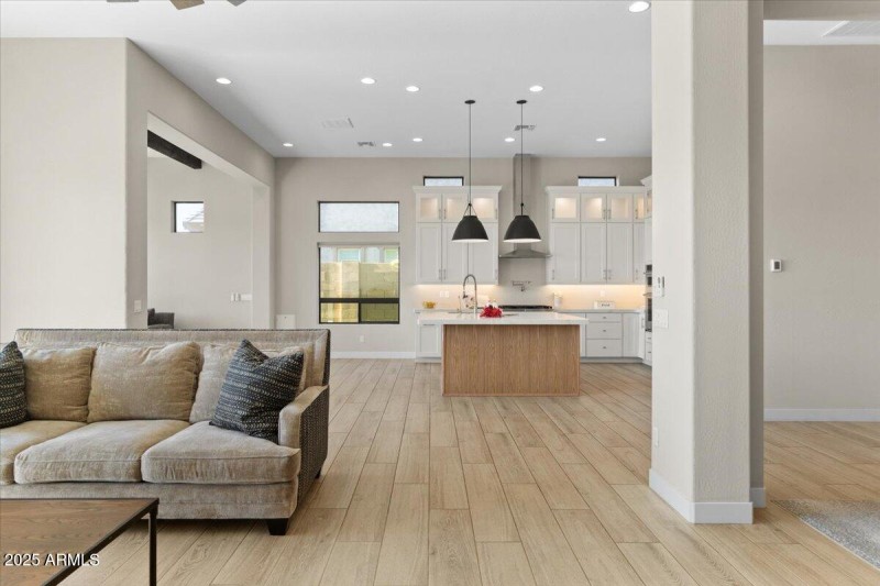 Living Room and Kitchen