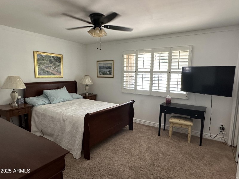 Primary Bedroom w TV