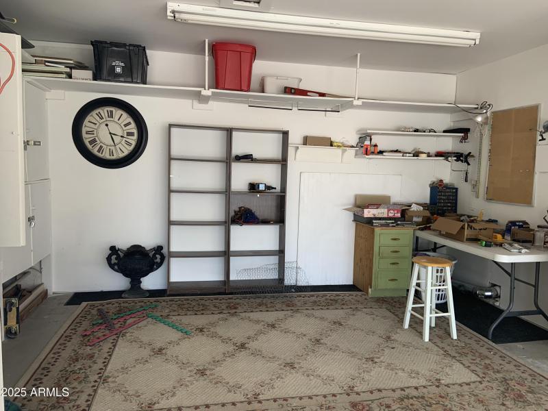 Garage Work space