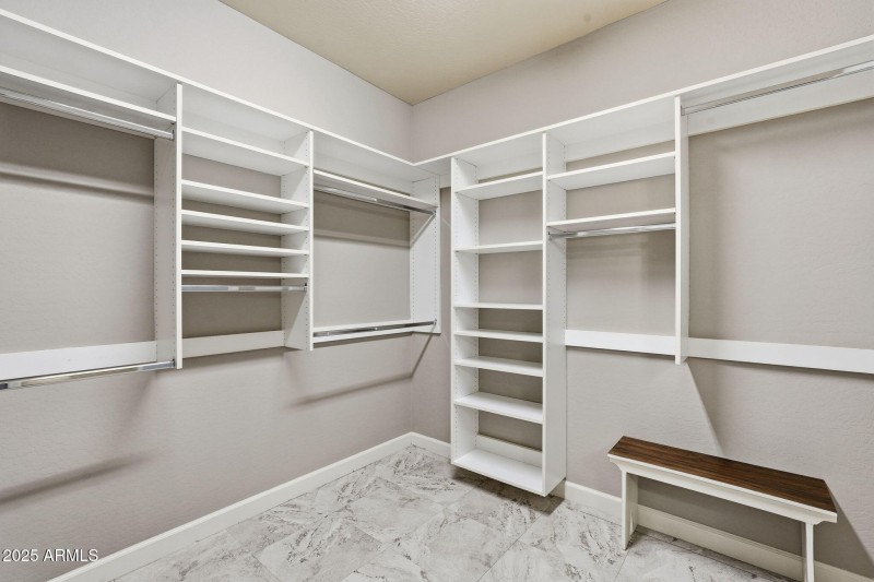 Primary Walk-in closet