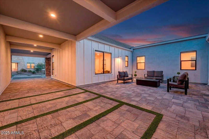 13-Conversation Area Twilight