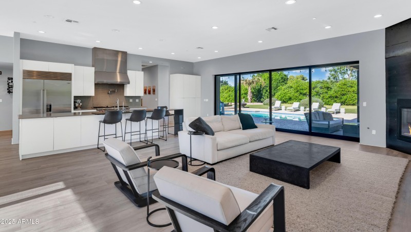 Living Room to Kitchen