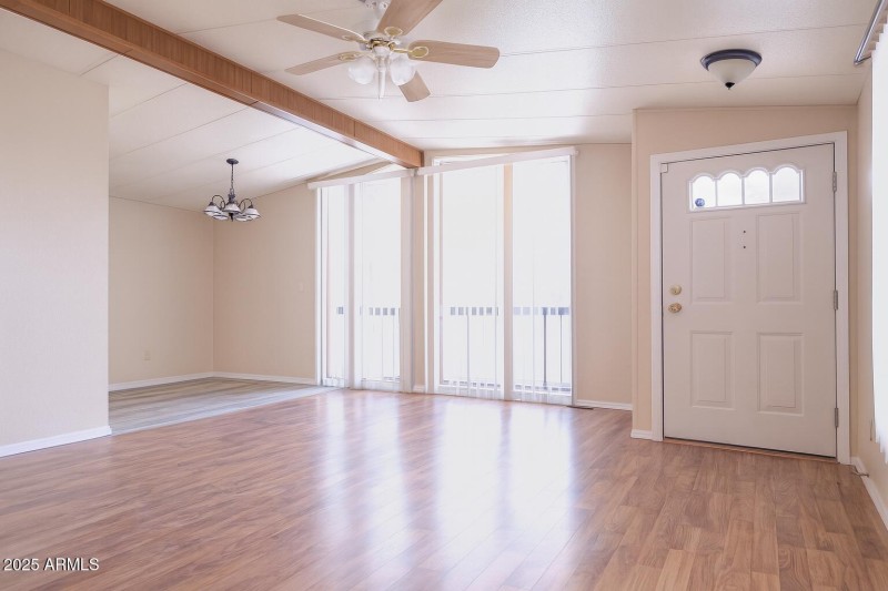 Living room front door