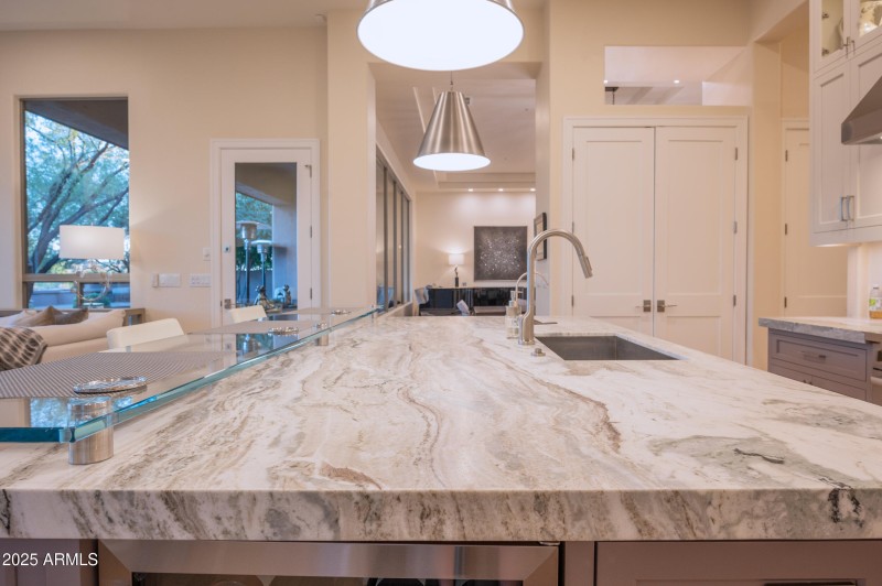 Leather Finish Island~