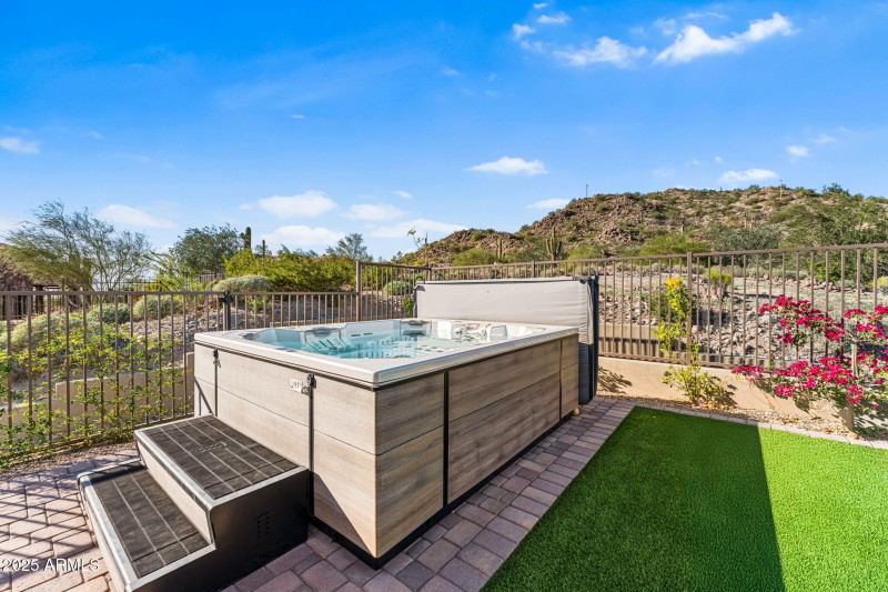 Hot Tub/Backard Views