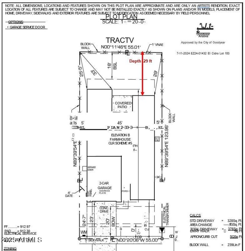 EC 153 Plot Plan