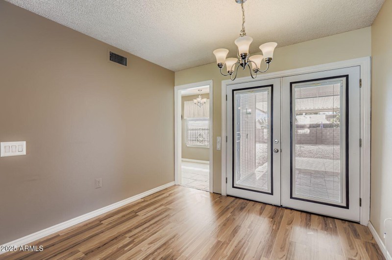 French Doors with Rolladen Shades