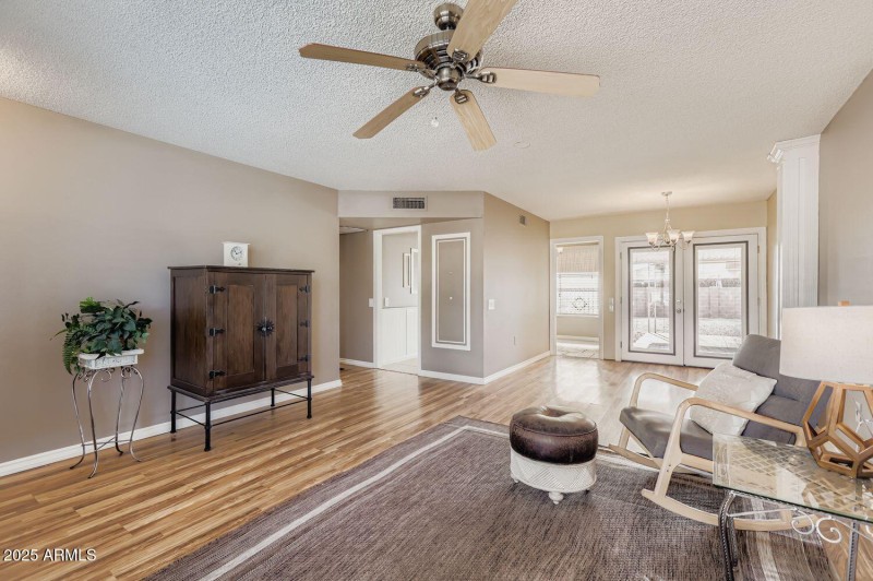 Living Room French Doors