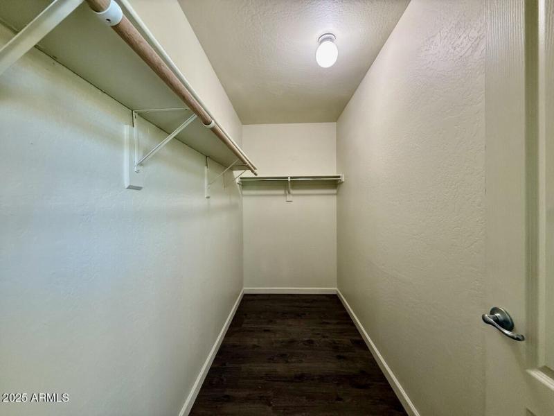 Master Walk-in Closet