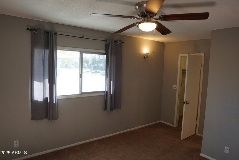 Bedroom 1 and closet