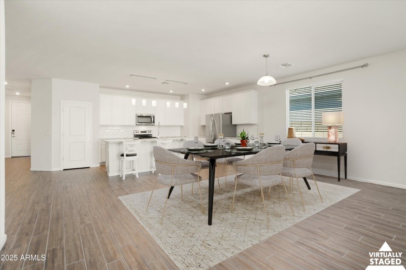 Dining To Kitchen STAGED