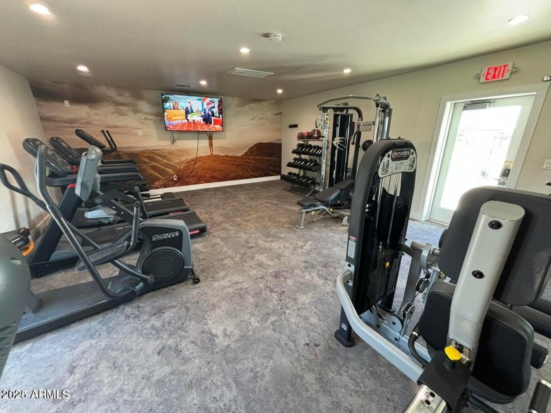 work out room