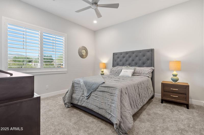 Bedroom 2 w/ full bath