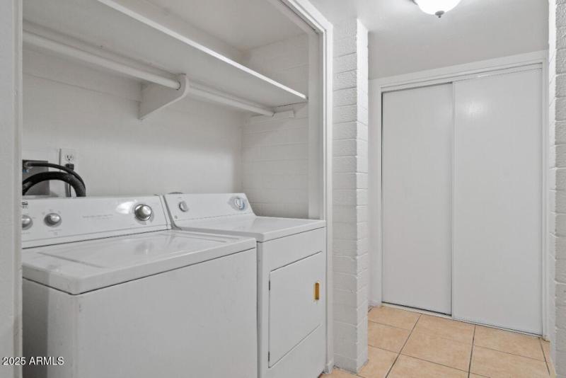 Unit A - Laundry Area
