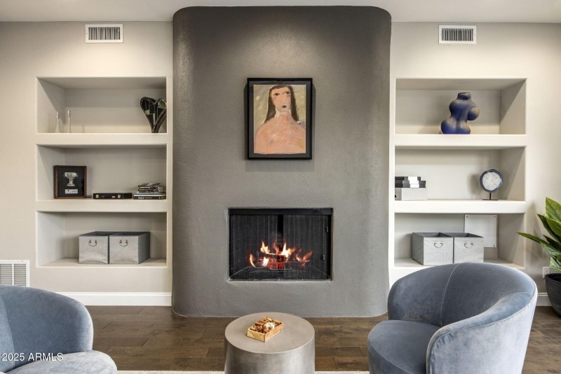 009_Formal Living Fireplace