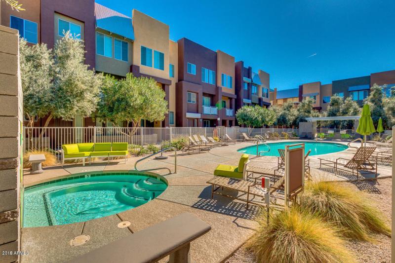 Pool and Spa just steps from unit