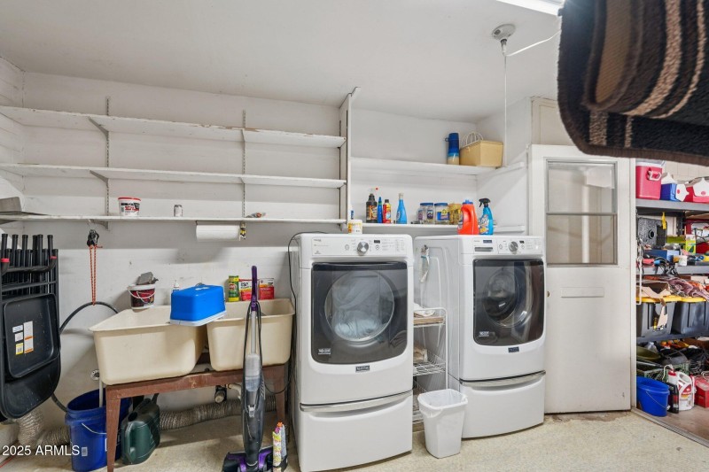 Inside Laundry hook up only