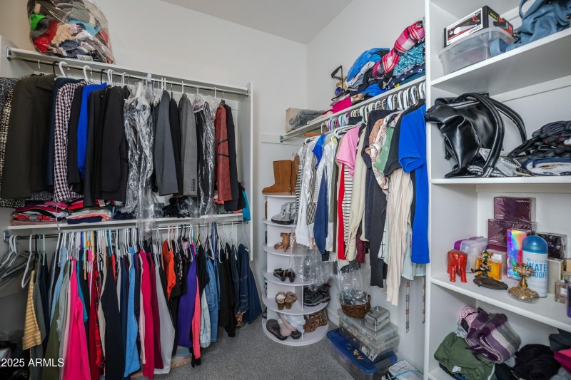 Primary Walk In Closet