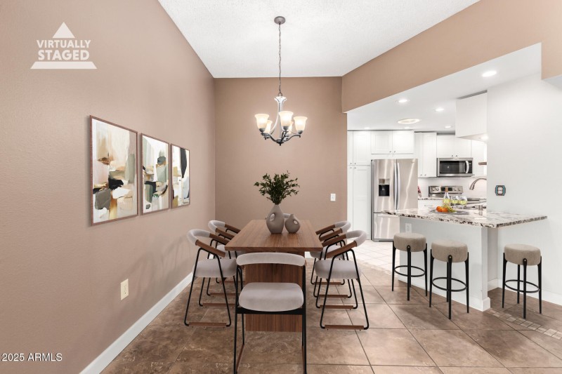 Dining Room (Virtually Staged)