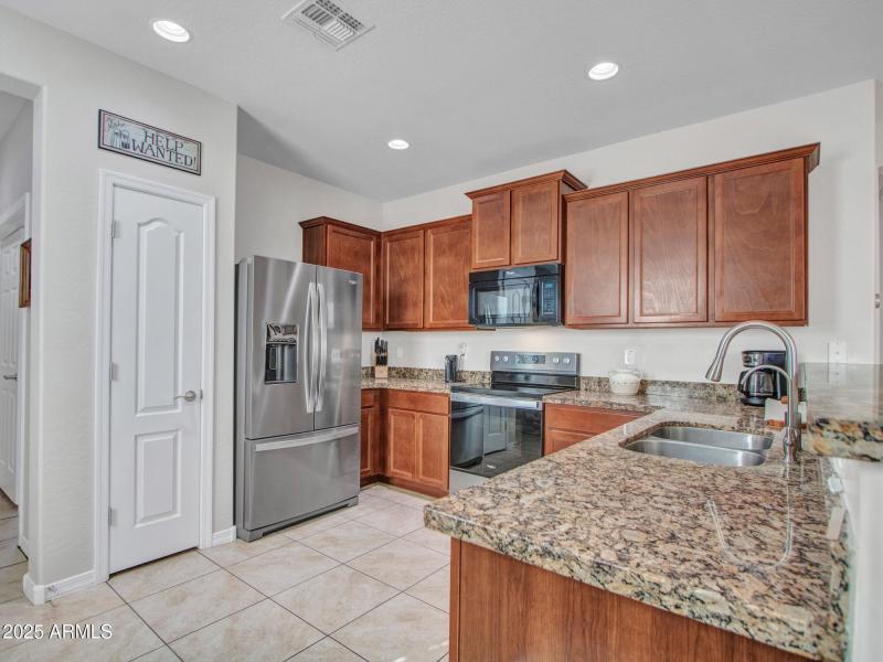 Bright, Spacious Kitchen View