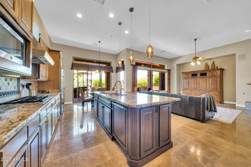 Huge kitchen island