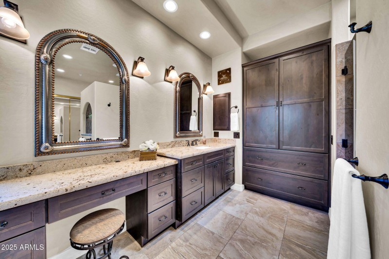 Beautiful build in closets