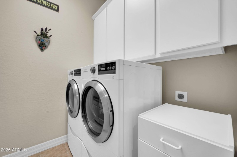 Large laundry room