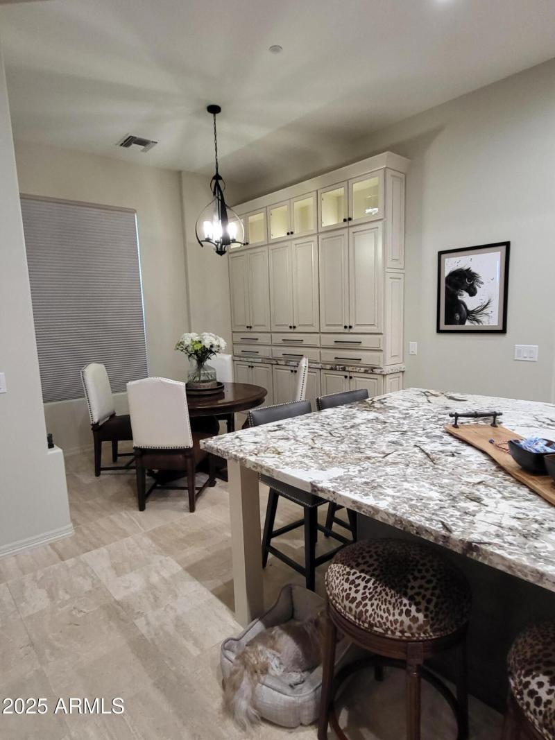 Additional custom pantry cabinetry